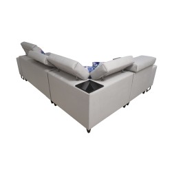 Ecksofa Fusion II mit Schlaffunktion im Stoff Velours | Hydrophob, Magic Velvet 2264 | Das ideale Möbelstück für Ihr Wohnzimmer Ecksofa Fusion II mit Schlaffunktion im Stoff Velours | Hydrophob, Magic Velvet 2264 | Das ideale Möbelstück für Ihr Wohnzimmer