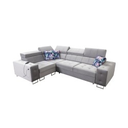 Narożnik Fusion II pikowane siedzisko, funkcja spania oraz regulowane siedzisko tkanina Magic Velvet 2299 Narożnik Fusion II pikowane siedzisko, funkcja spania oraz regulowane siedzisko tkanina Magic Velvet 2299