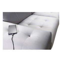 Narożnik Fusion III pikowane siedzisko, funkcja spania oraz regulowane siedzisko tkanina Magic Velvet 2299 Narożnik Fusion III pikowane siedzisko, funkcja spania oraz regulowane siedzisko tkanina Magic Velvet 2299