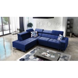Corner Sofa Fusion VII with Sleeping Function and Adjustable Headrests | [Your Company]