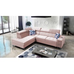 Corner Sofa Fusion VII with Sleeping Function and Adjustable Headrests | [Your Company]