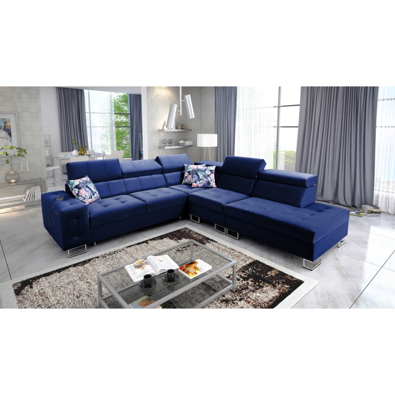 **Meta Title:** Fusion IX Corner Sofa - Quilted Seat, Sleeping Function - Velvet Material | Hydrophobic, Magic Velvet 2216 **Meta Title:** Fusion IX Corner Sofa - Quilted Seat, Sleeping Function - Velvet Material | Hydrophobic, Magic Velvet 2216