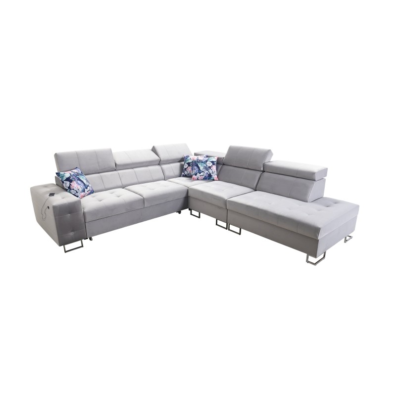 **Meta Title:** Fusion IX Corner Sofa - Quilted Seat, Sleeping Function - Velvet Material | Hydrophobic, Magic Velvet 2216 **Meta Title:** Fusion IX Corner Sofa - Quilted Seat, Sleeping Function - Velvet Material | Hydrophobic, Magic Velvet 2216