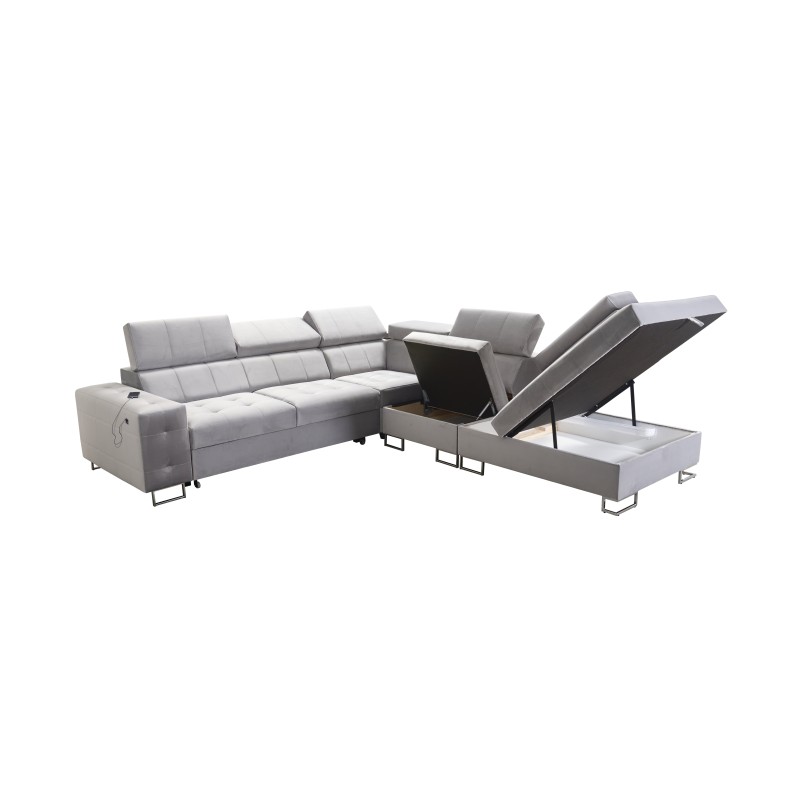 **Meta Title:** Fusion IX Corner Sofa - Quilted Seat, Sleeping Function - Velvet Material | Hydrophobic, Magic Velvet 2216 **Meta Title:** Fusion IX Corner Sofa - Quilted Seat, Sleeping Function - Velvet Material | Hydrophobic, Magic Velvet 2216