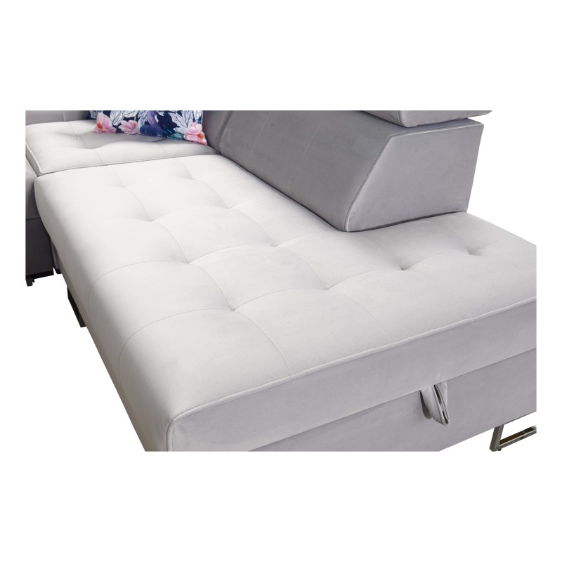 **Meta Title:** Fusion IX Corner Sofa - Quilted Seat, Sleeping Function - Velvet Material | Hydrophobic, Magic Velvet 2216 **Meta Title:** Fusion IX Corner Sofa - Quilted Seat, Sleeping Function - Velvet Material | Hydrophobic, Magic Velvet 2216