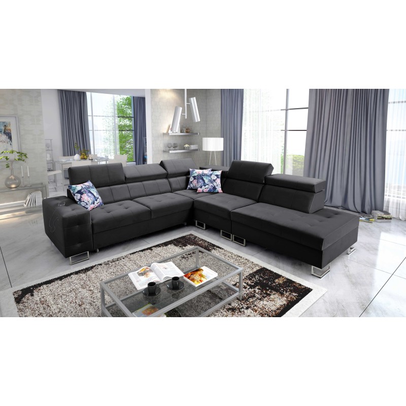 bMeta Título:/b Sofá Esquinero Fusion IX - Asiento Acolchado, Función de Cama - Material Terciopelo | Hidrofóbico, Magic Velvet bMeta Título:/b Sofá Esquinero Fusion IX - Asiento Acolchado, Función de Cama - Material Terciopelo | Hidrofóbico, Magic Velvet