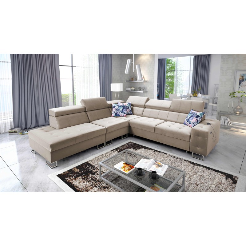 bMeta Title:/b Fusion IX Corner Sofa - Quilted Seat, Sleep Function - Velvet Material | Hydrophobic, Magic Velvet 2282 bMeta Title:/b Fusion IX Corner Sofa - Quilted Seat, Sleep Function - Velvet Material | Hydrophobic, Magic Velvet 2282