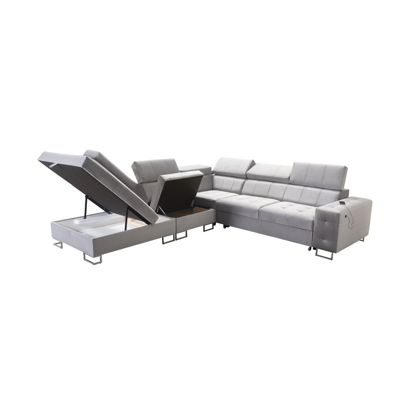 bMeta Title:/b Fusion IX Corner Sofa - Quilted Seat, Sleep Function - Velvet Material | Hydrophobic, Magic Velvet 2282 bMeta Title:/b Fusion IX Corner Sofa - Quilted Seat, Sleep Function - Velvet Material | Hydrophobic, Magic Velvet 2282