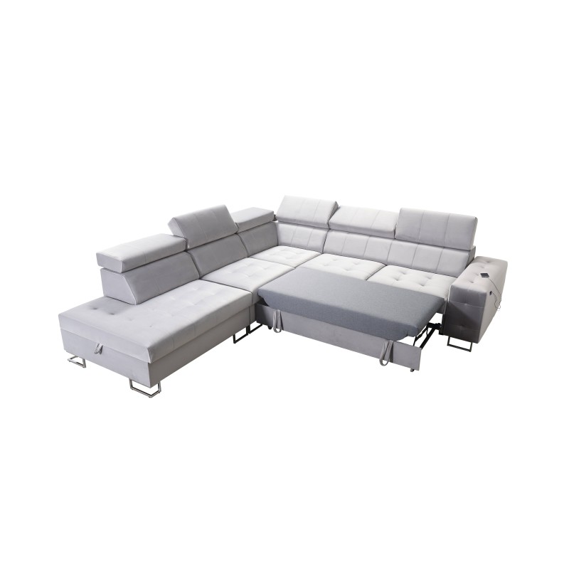 bMeta Title:/b Fusion IX Corner Sofa - Quilted Seat, Sleep Function - Velvet Material | Hydrophobic, Magic Velvet 2282 bMeta Title:/b Fusion IX Corner Sofa - Quilted Seat, Sleep Function - Velvet Material | Hydrophobic, Magic Velvet 2282