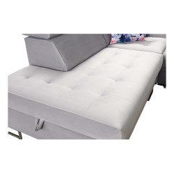 bMeta Title:/b Fusion IX Corner Sofa - Quilted Seat, Sleep Function - Velvet Material | Hydrophobic, Magic Velvet 2282 bMeta Title:/b Fusion IX Corner Sofa - Quilted Seat, Sleep Function - Velvet Material | Hydrophobic, Magic Velvet 2282