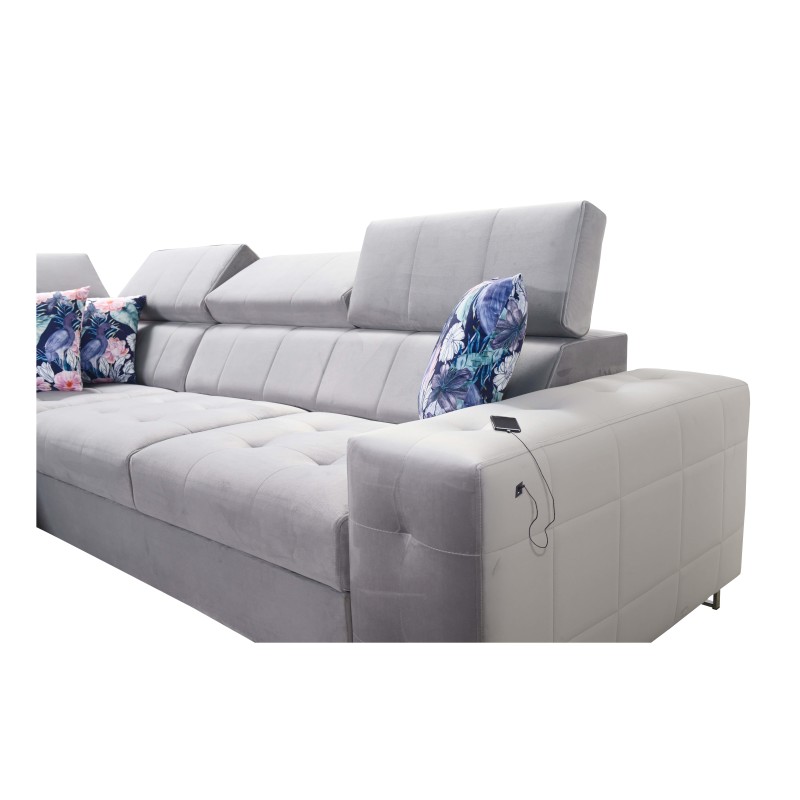 bMeta Title:/b Fusion IX Corner Sofa - Quilted Seat, Sleeping Function - Velvet Material | Hydrophobic, Magic Velvet 2299 bMeta Title:/b Fusion IX Corner Sofa - Quilted Seat, Sleeping Function - Velvet Material | Hydrophobic, Magic Velvet 2299