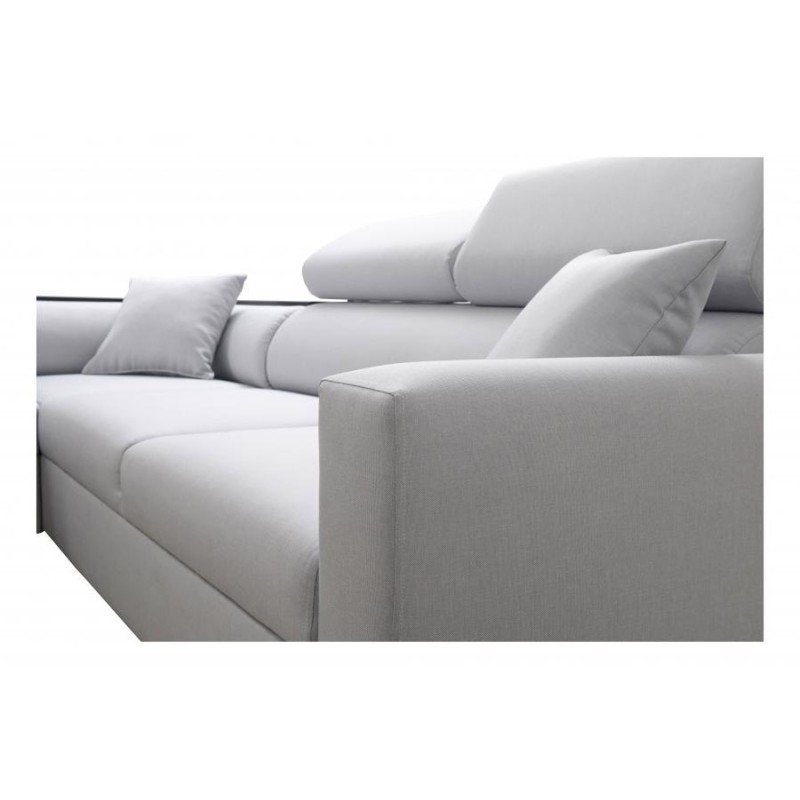 Sofá esquinero Magneto II con función de cama y contenedor para ropa de cama - Plecionka, Sawana 14 Sofá esquinero Magneto II con función de cama y contenedor para ropa de cama - Plecionka, Sawana 14