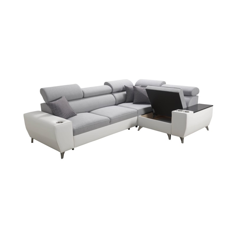 Luna II Corner Sofa with Sleeping Function - Elegance and Functionality in One Luna II Corner Sofa with Sleeping Function - Elegance and Functionality in One