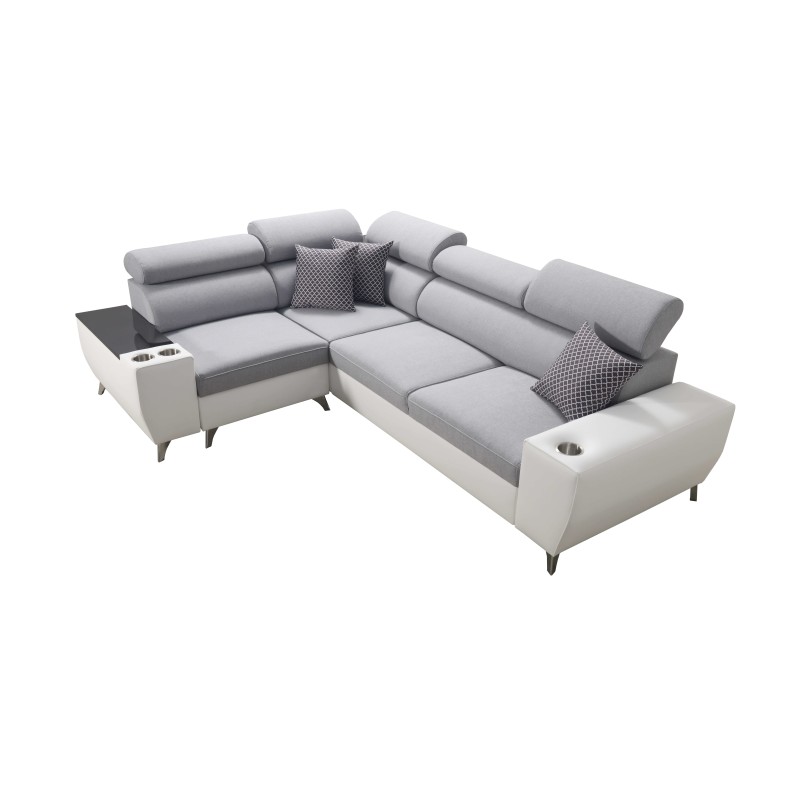 Luna II Corner Sofa with Sleeping Function - Elegance and Functionality in One Luna II Corner Sofa with Sleeping Function - Elegance and Functionality in One