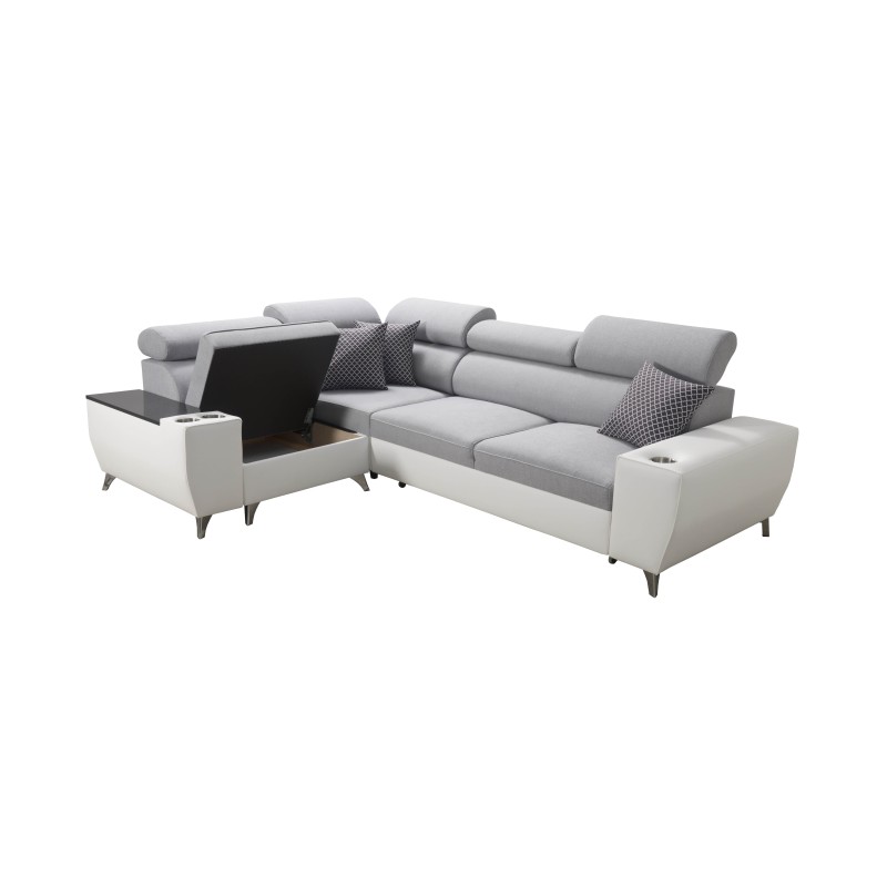 Luna II Corner Sofa with Sleeping Function - Elegance and Functionality in One Luna II Corner Sofa with Sleeping Function - Elegance and Functionality in One