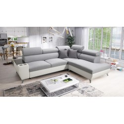 Luna VII Corner Sofa with Sleeping Function - Modernity and Comfort in One