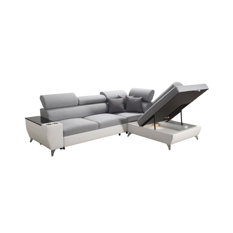 Luna VII Corner Sofa with Sleeping Function - Modernity and Comfort in One Luna VII Corner Sofa with Sleeping Function - Modernity and Comfort in One