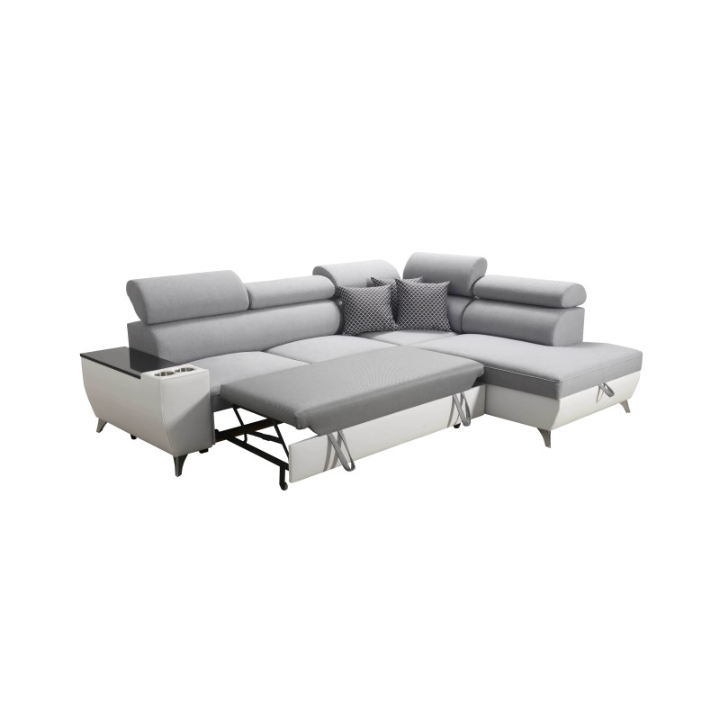Luna VII Corner Sofa with Sleeping Function - Modernity and Comfort in One Luna VII Corner Sofa with Sleeping Function - Modernity and Comfort in One