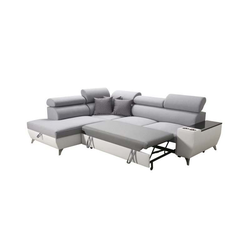 Luna VII Corner Sofa with Sleeping Function - Modernity and Comfort in One Luna VII Corner Sofa with Sleeping Function - Modernity and Comfort in One