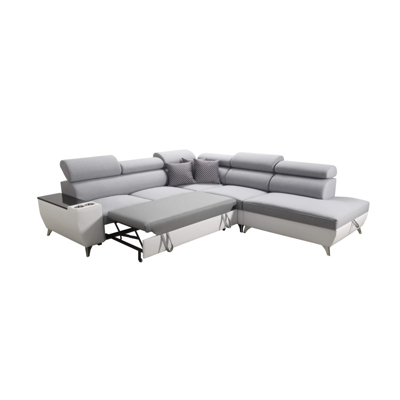 Luna IX corner sofa with sleeping function and bar - Your place for comfort and relaxation Luna IX corner sofa with sleeping function and bar - Your place for comfort and relaxation