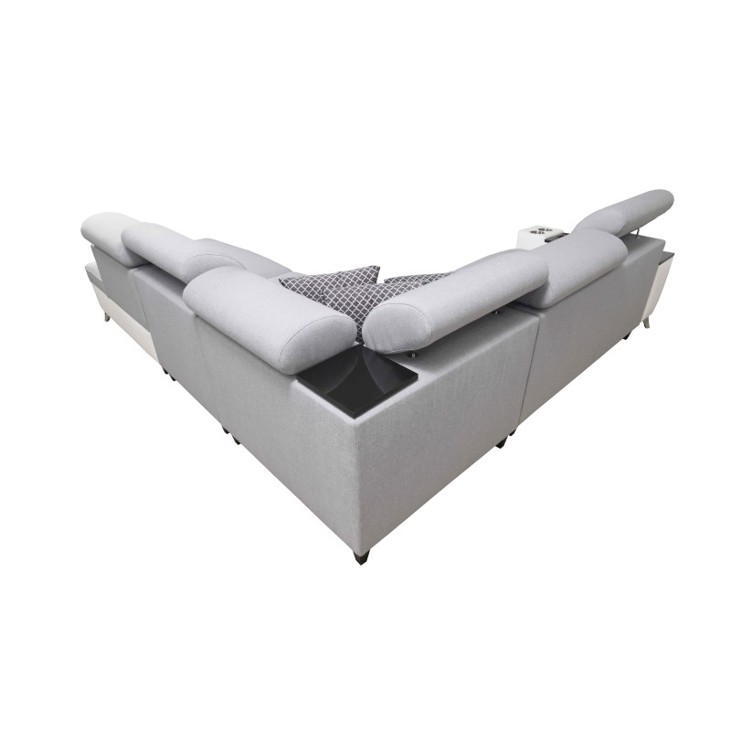 Luna IX corner sofa with sleeping function and bar - Your place for comfort and relaxation Luna IX corner sofa with sleeping function and bar - Your place for comfort and relaxation