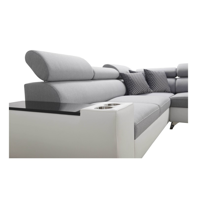 Luna IX corner sofa with sleeping function and bar - Your place for comfort and relaxation Luna IX corner sofa with sleeping function and bar - Your place for comfort and relaxation