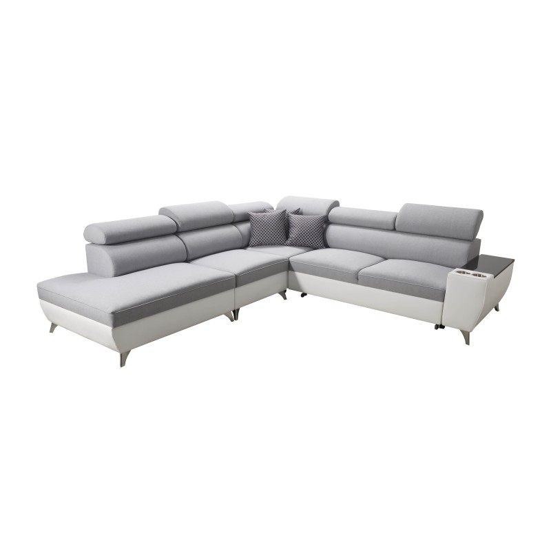 Luna IX corner sofa with sleeping function and bar - Your place for comfort and relaxation Luna IX corner sofa with sleeping function and bar - Your place for comfort and relaxation