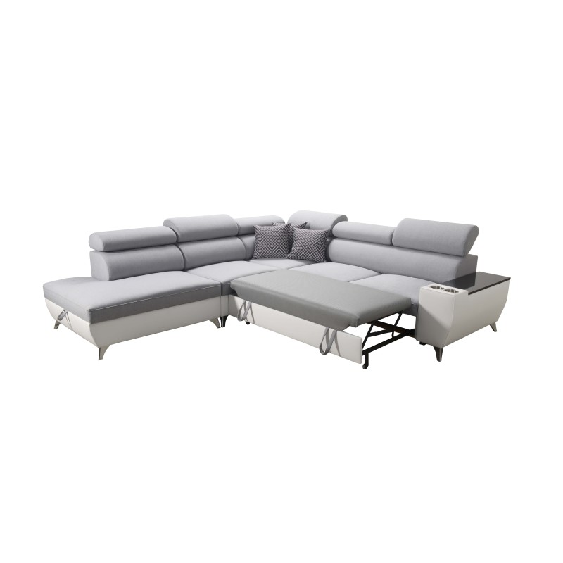 Luna IX corner sofa with sleeping function and bar - Your place for comfort and relaxation Luna IX corner sofa with sleeping function and bar - Your place for comfort and relaxation
