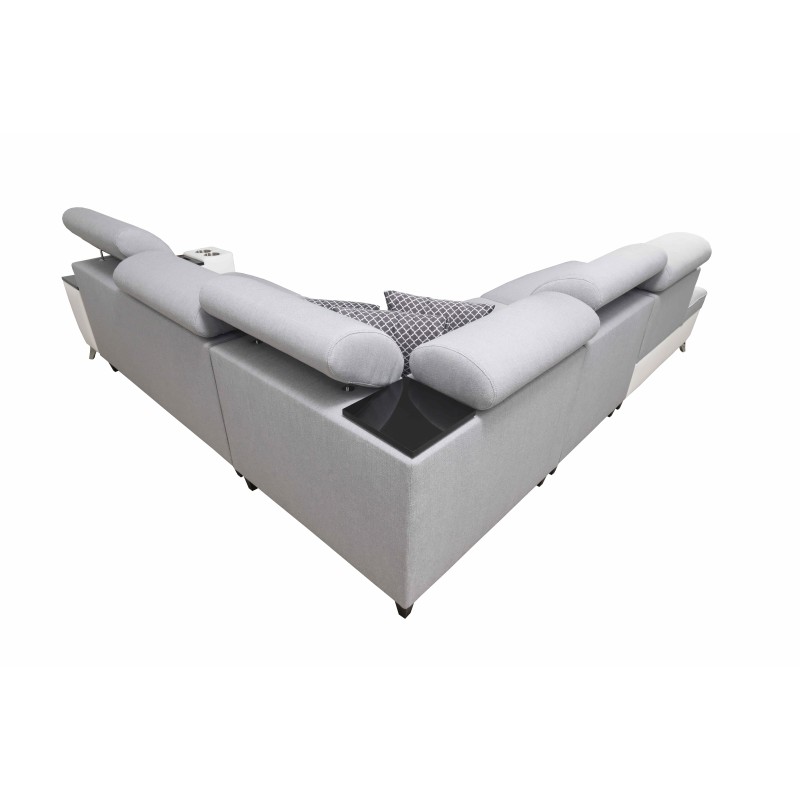 Luna IX corner sofa with sleeping function and bar - Your place for comfort and relaxation Luna IX corner sofa with sleeping function and bar - Your place for comfort and relaxation