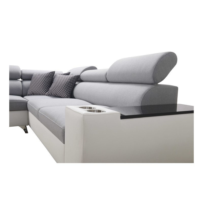 Luna IX corner sofa with sleeping function and bar - Your place for comfort and relaxation Luna IX corner sofa with sleeping function and bar - Your place for comfort and relaxation