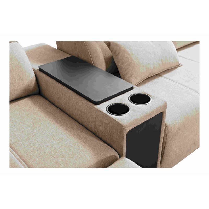 U-förmiges Ecksofa Milano V mit Schlaffunktion – die ideale Verbindung von Eleganz und Funktionalität U-förmiges Ecksofa Milano V mit Schlaffunktion – die ideale Verbindung von Eleganz und Funktionalität