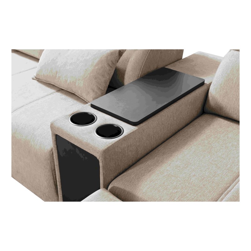 U-förmiges Ecksofa Milano V mit Schlaffunktion – die ideale Verbindung von Eleganz und Funktionalität U-förmiges Ecksofa Milano V mit Schlaffunktion – die ideale Verbindung von Eleganz und Funktionalität