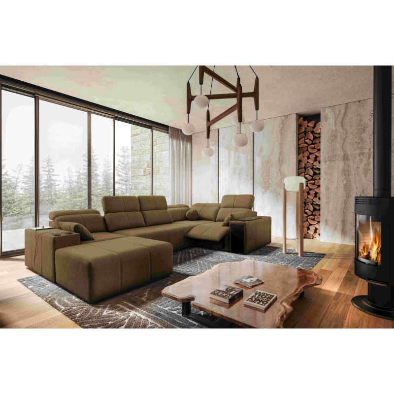 U-Shaped Corner Sofa Milano IV MIX with Sleeping Function – Elegance and Functionality | [Nazwa Sklepu]