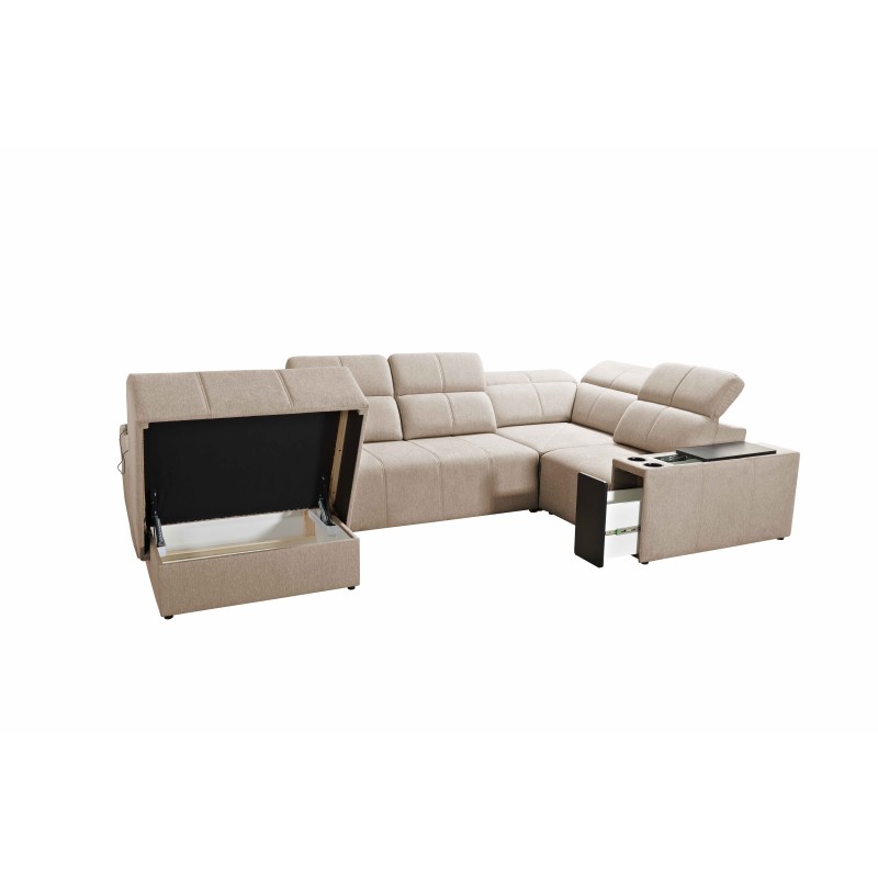Narożnik w kształcie U milano IV mix z funkcja spania oraz funkcja relax tkanina verita 54 Narożnik w kształcie U milano IV mix z funkcja spania oraz funkcja relax tkanina verita 54