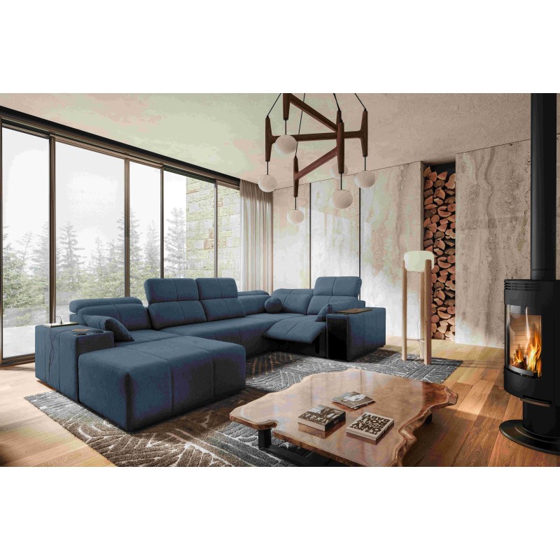 Narożnik w kształcie U milano IV mix z funkcja spania oraz funkcja relax tkanina verita 76 Narożnik w kształcie U milano IV mix z funkcja spania oraz funkcja relax tkanina verita 76