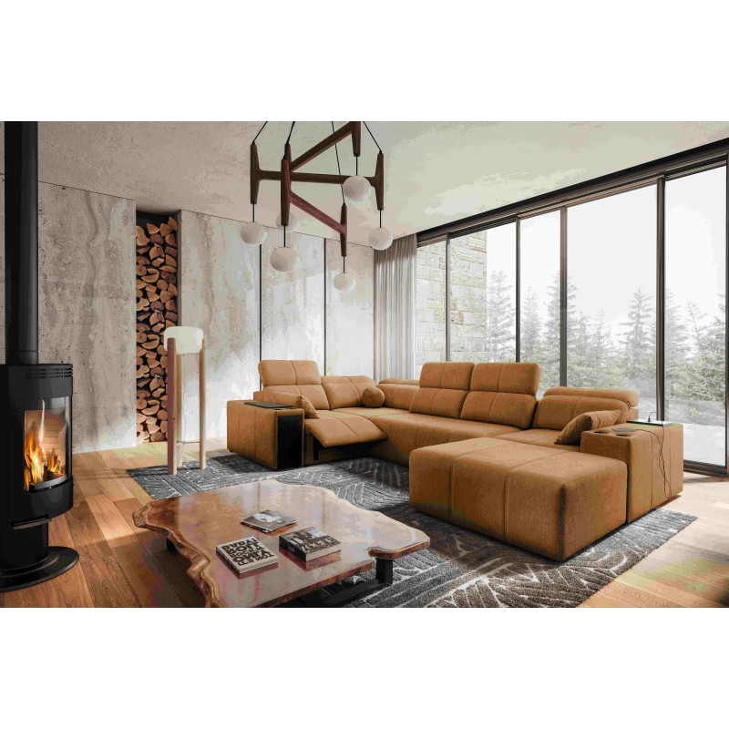 Narożnik w kształcie U milano IV mix z funkcja spania oraz funkcja relax tkanina verita 54 Narożnik w kształcie U milano IV mix z funkcja spania oraz funkcja relax tkanina verita 54