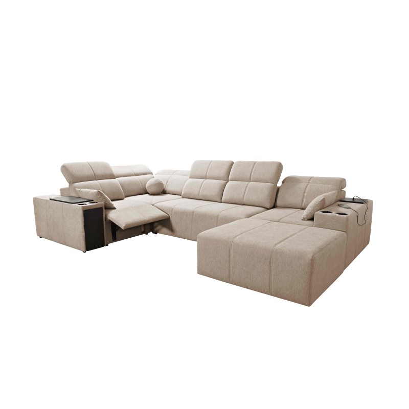 Narożnik w kształcie U milano IV mix z funkcja spania oraz funkcja relax tkanina verita 54 Narożnik w kształcie U milano IV mix z funkcja spania oraz funkcja relax tkanina verita 54