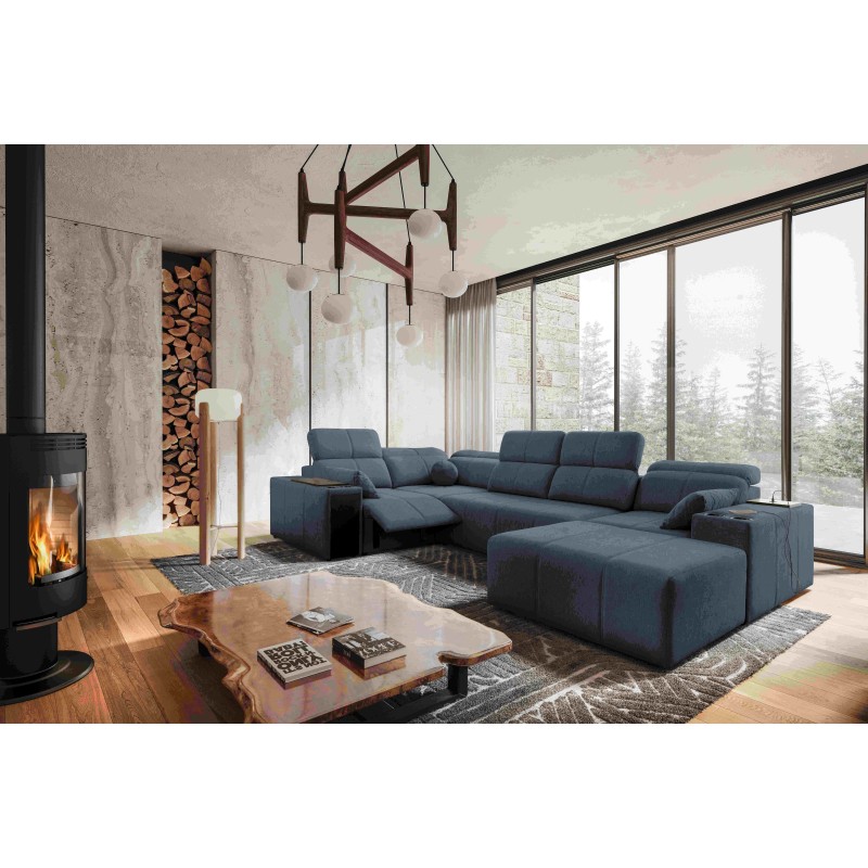 Narożnik w kształcie U milano IV mix z funkcja spania oraz funkcja relax tkanina verita 76 Narożnik w kształcie U milano IV mix z funkcja spania oraz funkcja relax tkanina verita 76
