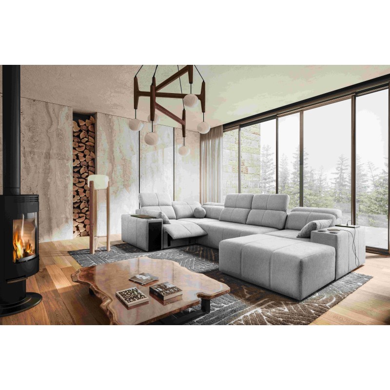 Narożnik w kształcie U milano IV mix z funkcja spania oraz funkcja relax tkanina verita 80 Narożnik w kształcie U milano IV mix z funkcja spania oraz funkcja relax tkanina verita 80