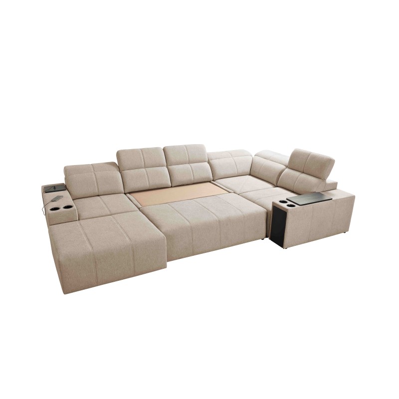 U-förmiges Ecksofa Milano IV mit Schlaffunktion Plecionka, Verita 28 | Bequem und funktional U-förmiges Ecksofa Milano IV mit Schlaffunktion Plecionka, Verita 28 | Bequem und funktional