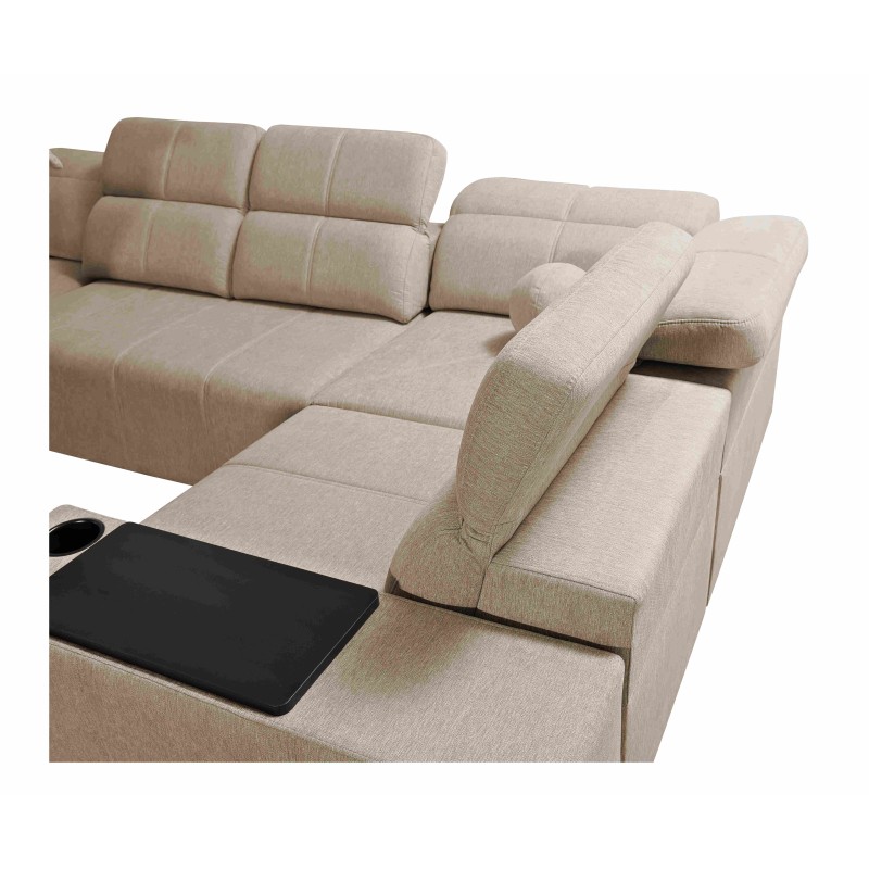 U-förmiges Ecksofa Milano IV mit Schlaffunktion Plecionka, Verita 75 | Bequem und funktional U-förmiges Ecksofa Milano IV mit Schlaffunktion Plecionka, Verita 75 | Bequem und funktional