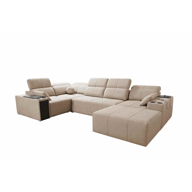 U-förmiges Sofa Milano IV mit Schlaffunktion Plecionka, Verita 54 | Bequem und funktional U-förmiges Sofa Milano IV mit Schlaffunktion Plecionka, Verita 54 | Bequem und funktional