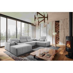 Ecksofa in U-Form Milano VI mit Schlaffunktion - ideal zum Entspannen und Schlafen