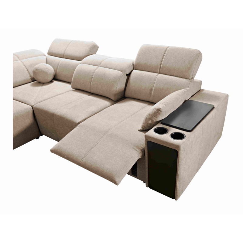 Narożnik w kształcie U milano VIII mix z funkcja spania oraz funkcja relax tkanina verita 54 Narożnik w kształcie U milano VIII mix z funkcja spania oraz funkcja relax tkanina verita 54