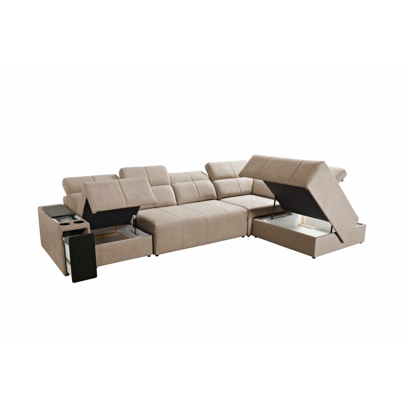 Milano XI Corner Sofa with Sleeping Function - Luxury and Functionality in One Milano XI Corner Sofa with Sleeping Function - Luxury and Functionality in One