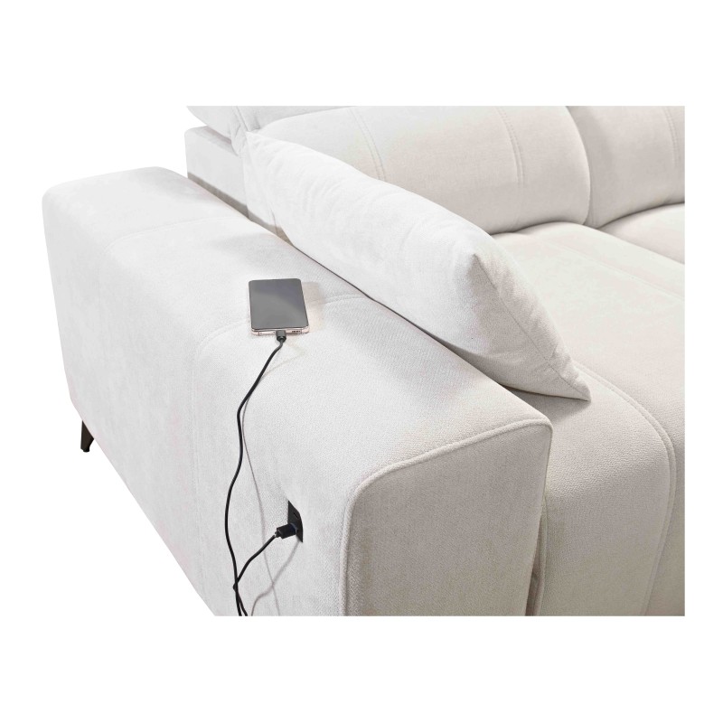 Narożnik w kształcie U ballagio IV mix z funkcją spania oraz funkcją relax tkanina Spring 1115 Narożnik w kształcie U ballagio IV mix z funkcją spania oraz funkcją relax tkanina Spring 1115