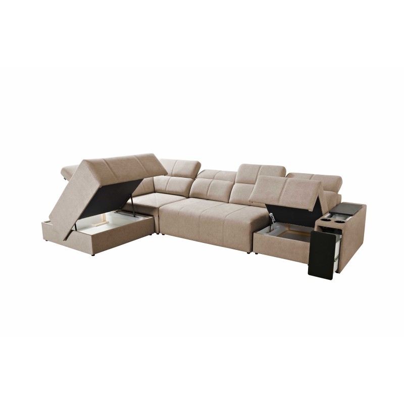 Milano XI Corner Sofa with Sleeping Function - Luxury and Functionality in One Milano XI Corner Sofa with Sleeping Function - Luxury and Functionality in One