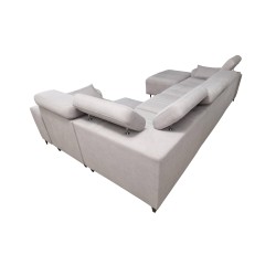 Narożnik w kształcie U Verona IV Mix z funkcją spania oraz funkcją relax manualna tkanian Vena 8 Narożnik w kształcie U Verona IV Mix z funkcją spania oraz funkcją relax manualna tkanian Vena 8