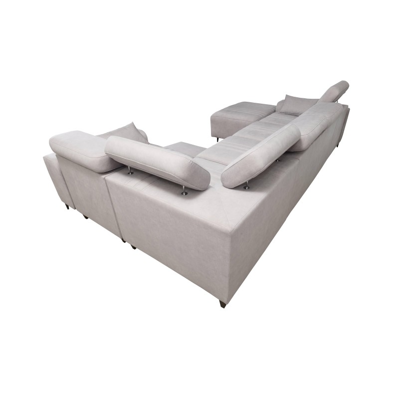 Narożnik w kształcie U Verona IV Mix z funkcją spania oraz funkcją relax manualna tkanian Vena 8 Narożnik w kształcie U Verona IV Mix z funkcją spania oraz funkcją relax manualna tkanian Vena 8