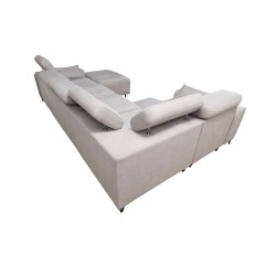 Narożnik w kształcie U Verona IV Mix z funkcją spania oraz funkcją relax manualna tkanian Vena 10 Narożnik w kształcie U Verona IV Mix z funkcją spania oraz funkcją relax manualna tkanian Vena 10